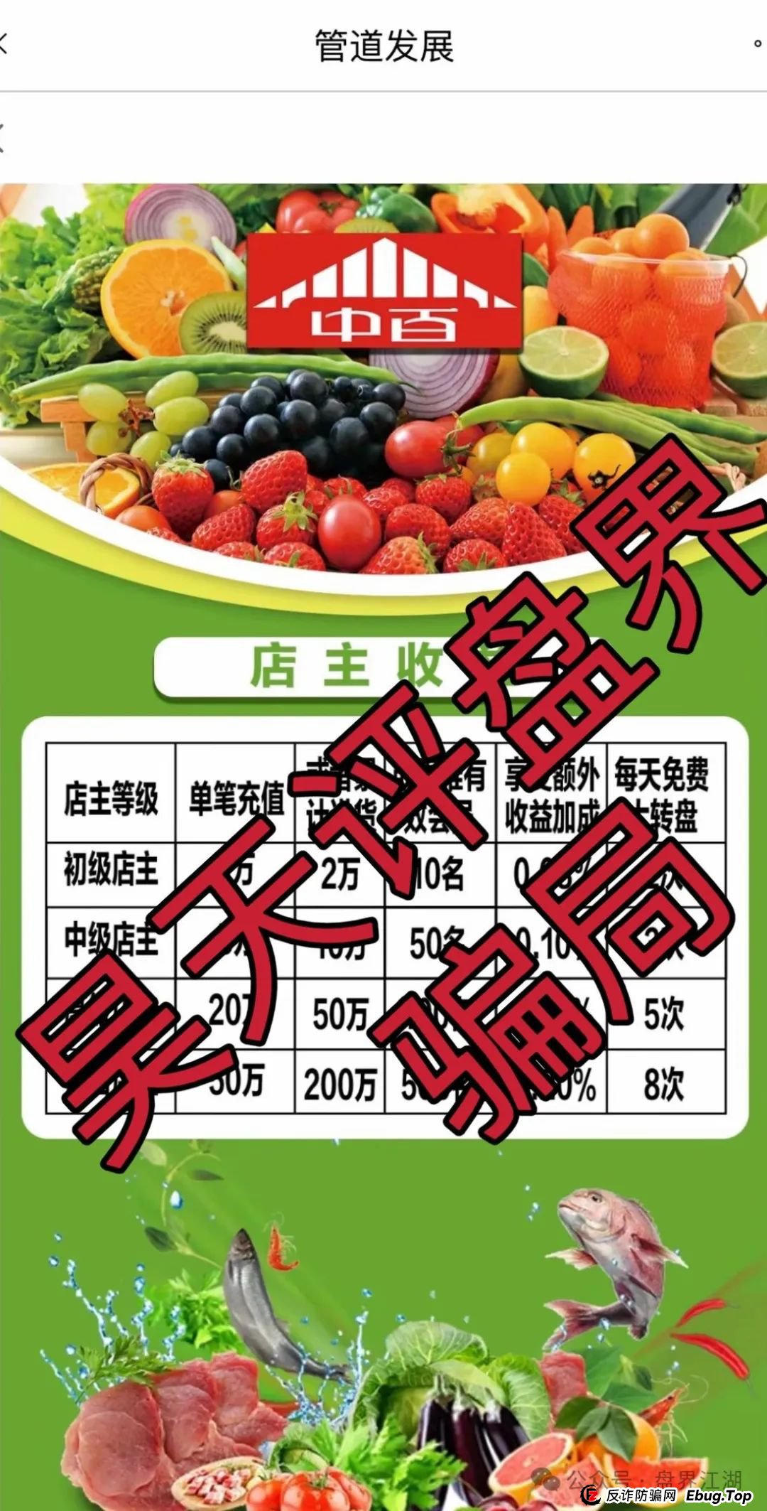 中百好物app冒充正规公司的分红类资金盘骗局,已经开始二次收割,高度预警,即将崩盘跑路! 中百好物app冒充正规公司的分红类资金盘骗局,已经开始二次收割,高度预警,即将崩盘跑路!