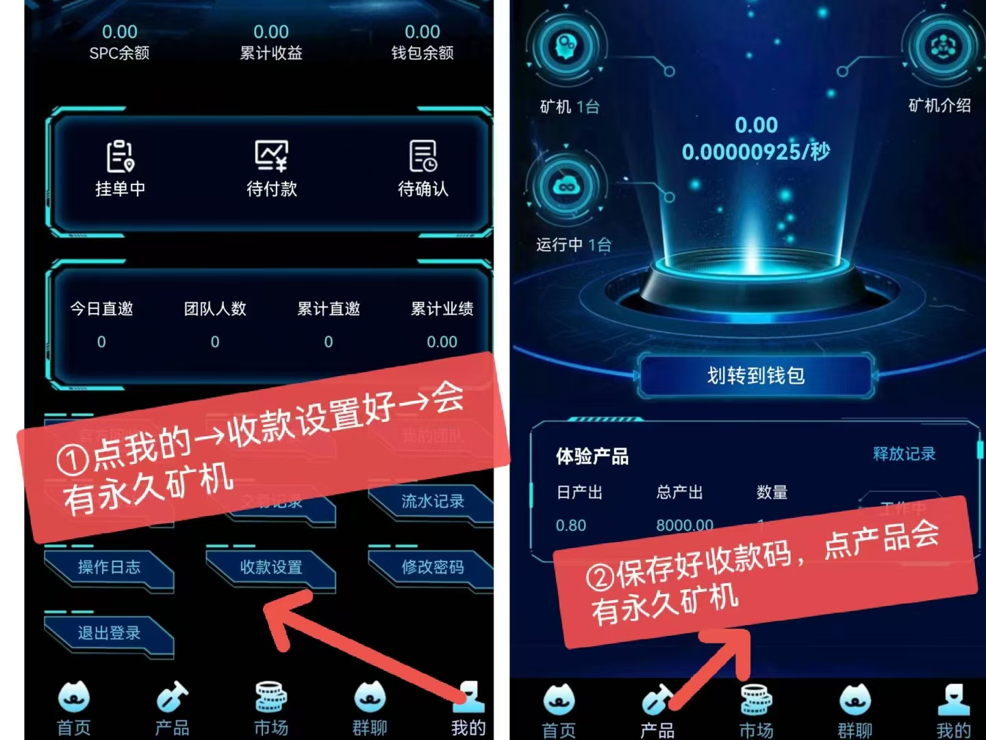 首码SPC刚出，0撸K机模式，平台回收
