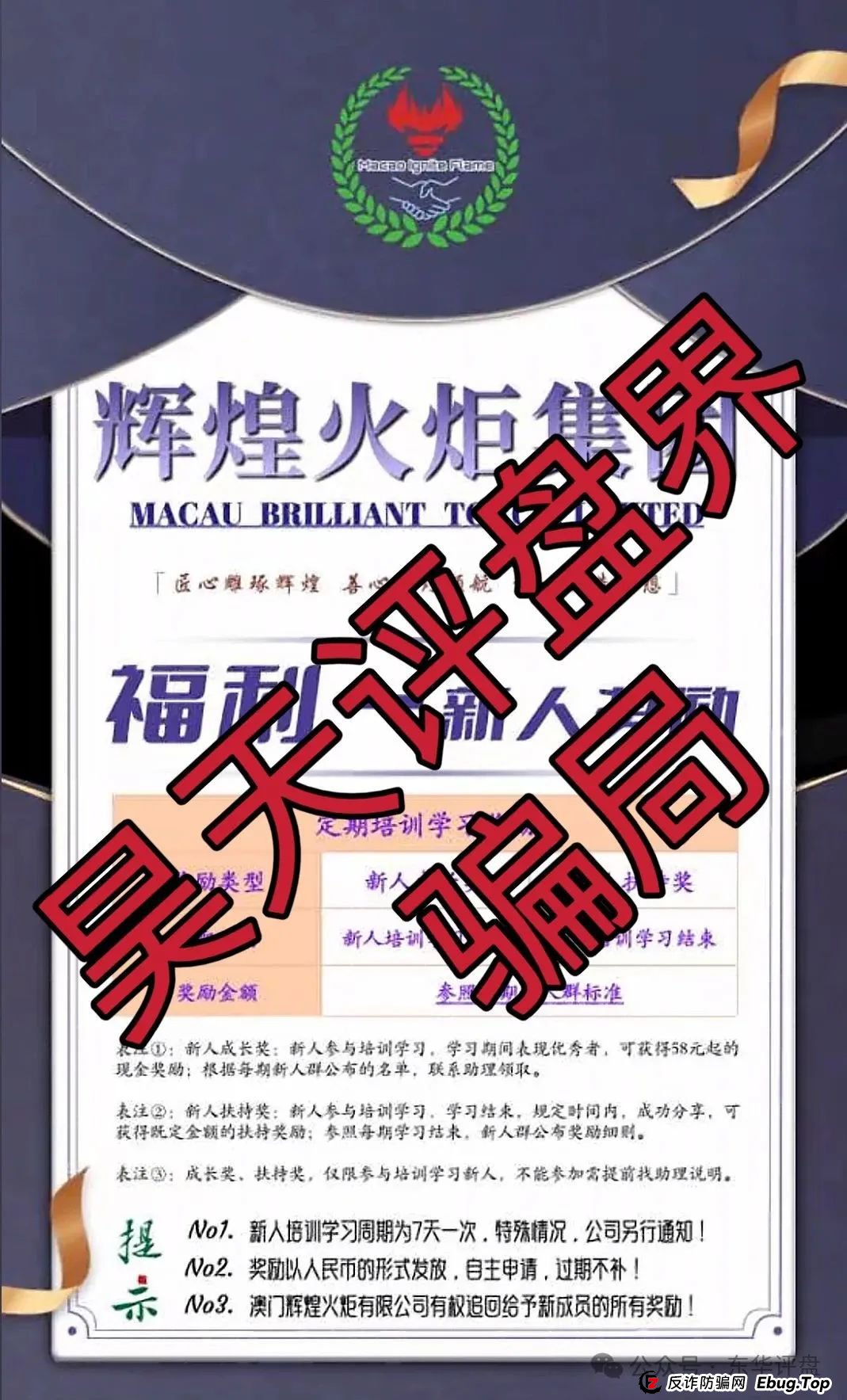 澳门辉煌火炬联盟集团跟单类资金盘骗局，重启后改成了黄金期权合约跟单，操