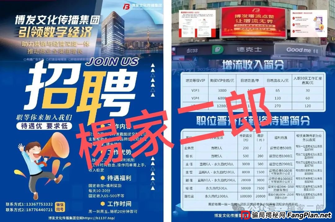 “博发文化传播集团”,下一个“爆雷”的资金盘?庞氏骗局还能玩多久? “博发文化传播集团”,下一个“爆雷”的资金盘?庞氏骗局还能玩多久?