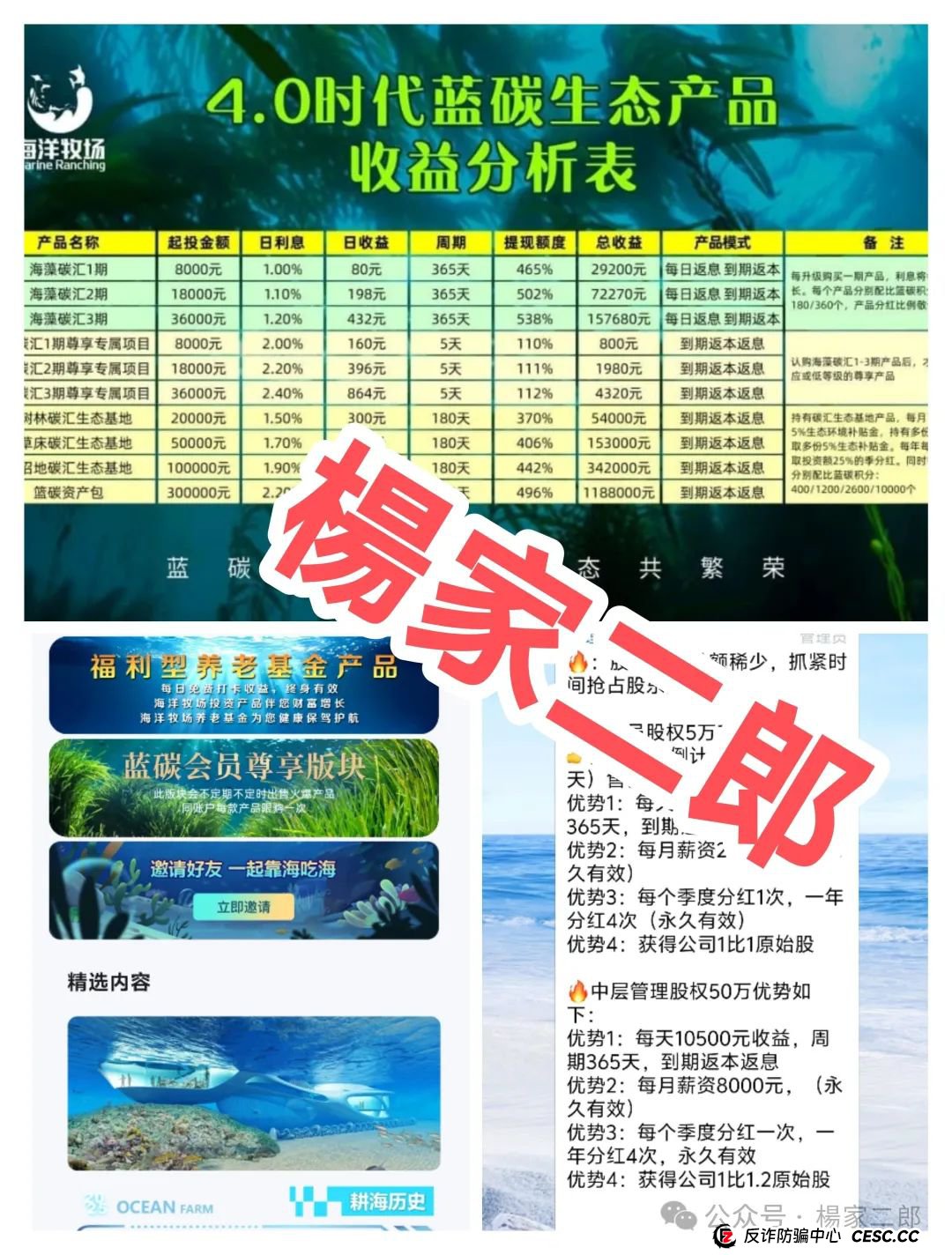 深度揭秘:“海洋牧场app”套用国家政策的理财资金盘骗局!