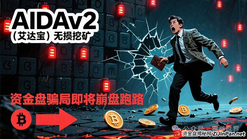 AIDAv2(艾达宝)无损挖矿资金盘骗局,操盘手圈钱几千万,即将崩盘跑路
