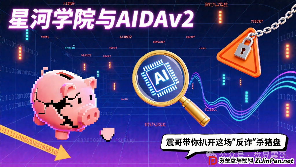 星河学院与AIDAv2:震哥带你扒开这场"反诈"杀猪盘