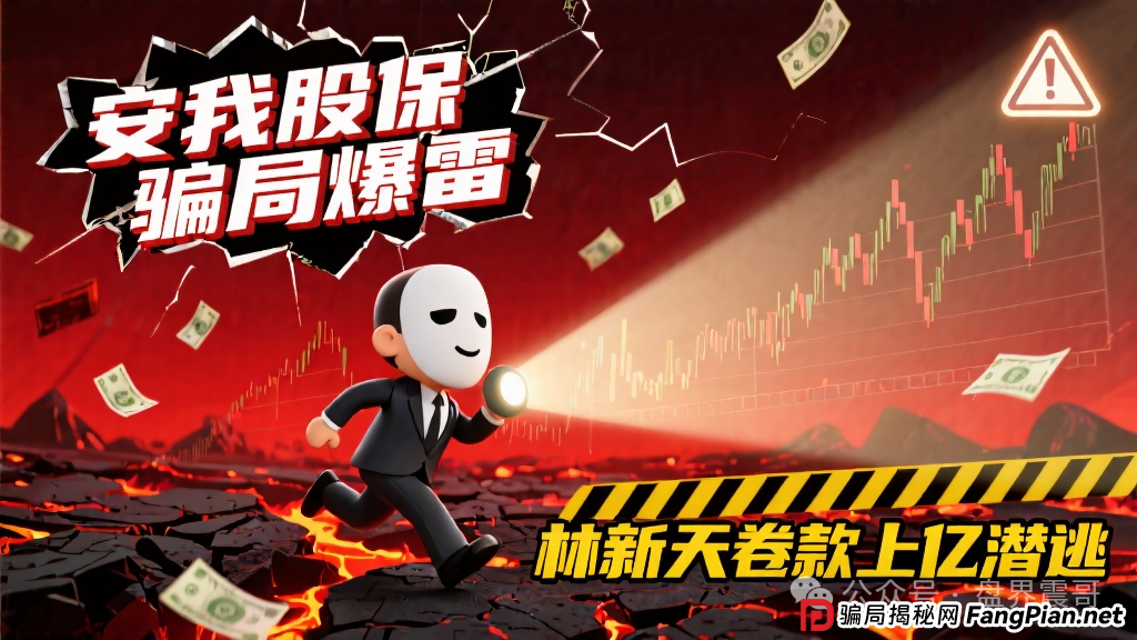 ＂安我股保＂股票保险骗局即将爆雷！操盘手林新天卷走上亿