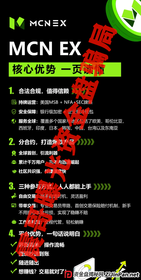 MCN EX资金盘骗局又出来骗人了,原MCN Global的重启盘 MCN EX资金盘骗局又出来骗人了,原MCN Global的重启盘