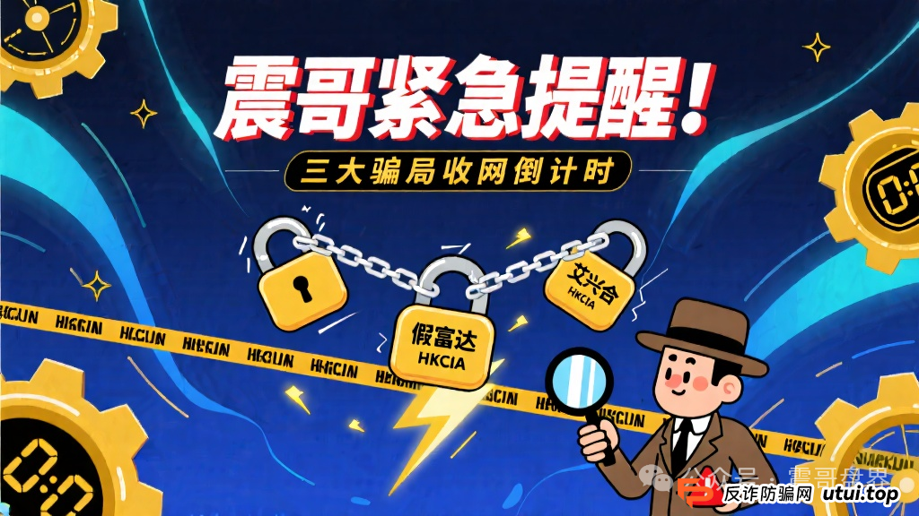 紧急提醒！艾兴合/假富达管家/HKCIA三大骗局收网倒计时(1)