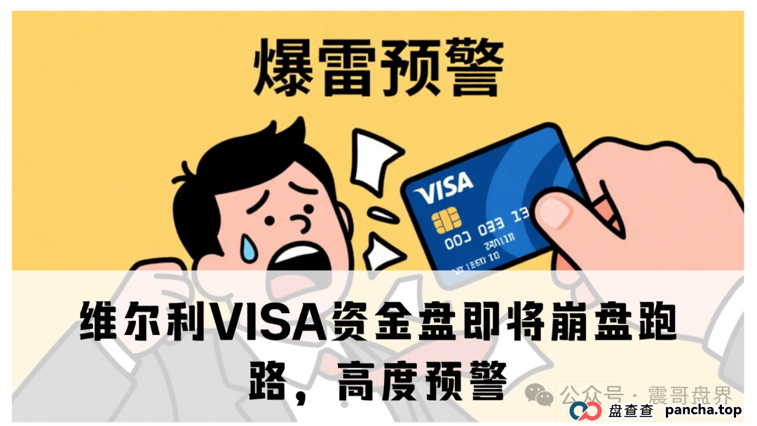 维尔利VISA资金盘即将崩盘跑路，高度预警