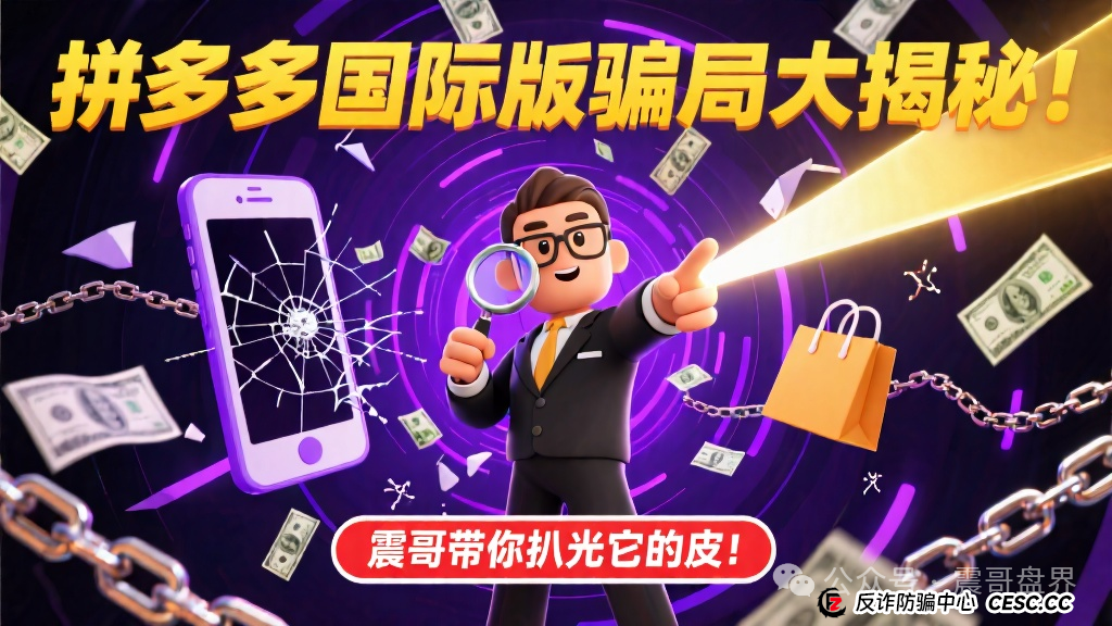 拼多多国际版(TEMU国际)骗局大揭秘!震哥带你扒光它的皮! 拼多多国际版(TEMU国际)骗局大揭秘!震哥带你扒光它的皮!