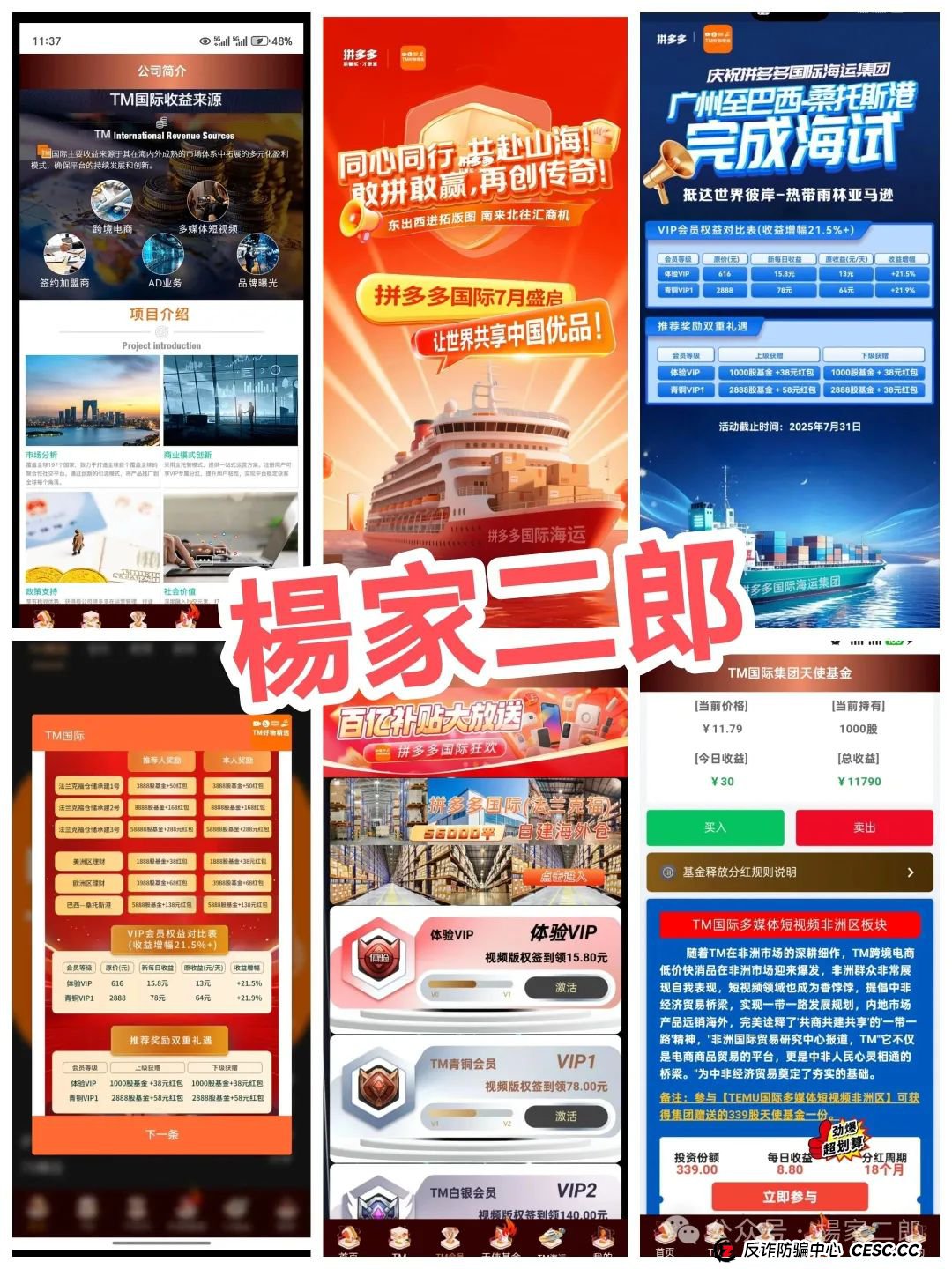 高危预警:假冒“拼多多国际app”分红资金盘骗局！正在疯狂收割！