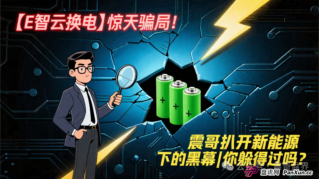 【E智云换电】惊天骗局！震哥扒开新能源外衣下的黑幕，这些你躲得过