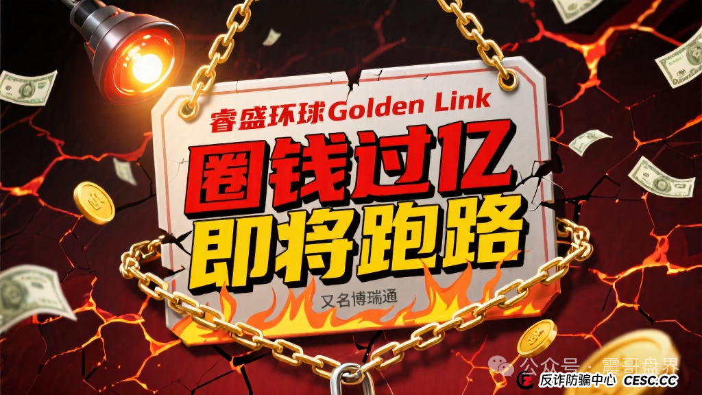 睿盛环球Golden Link(也叫博瑞通)圈钱过亿,即将跑路