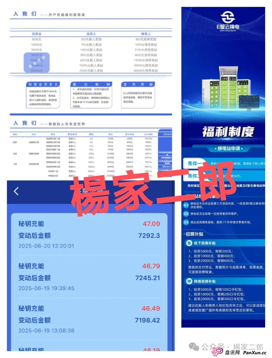 披着新能源外衣的“e智云换电”,已拔网线跑路,请勿二次上当受骗! 披着新能源外衣的“e智云换电”,已拔网线跑路,请勿二次上当受骗!