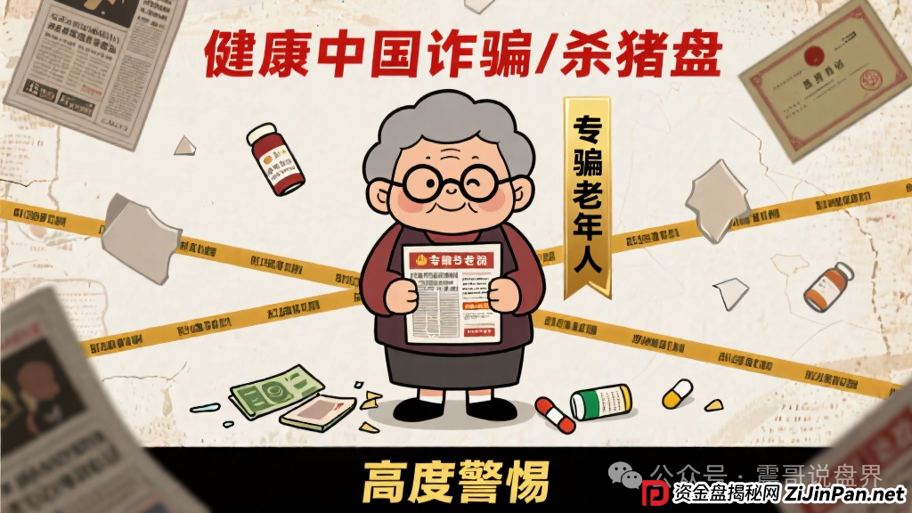 健康中国诈骗杀猪盘，专骗老年人，高度警惕