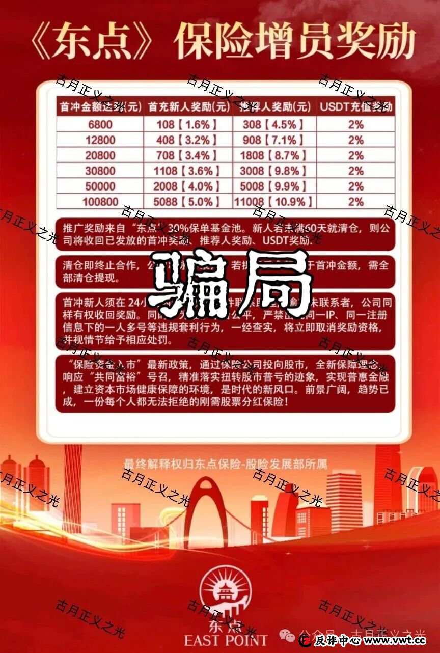 东点股险平台以“股票投资保险”为名，承诺亏损全赔、盈利抽成，涉